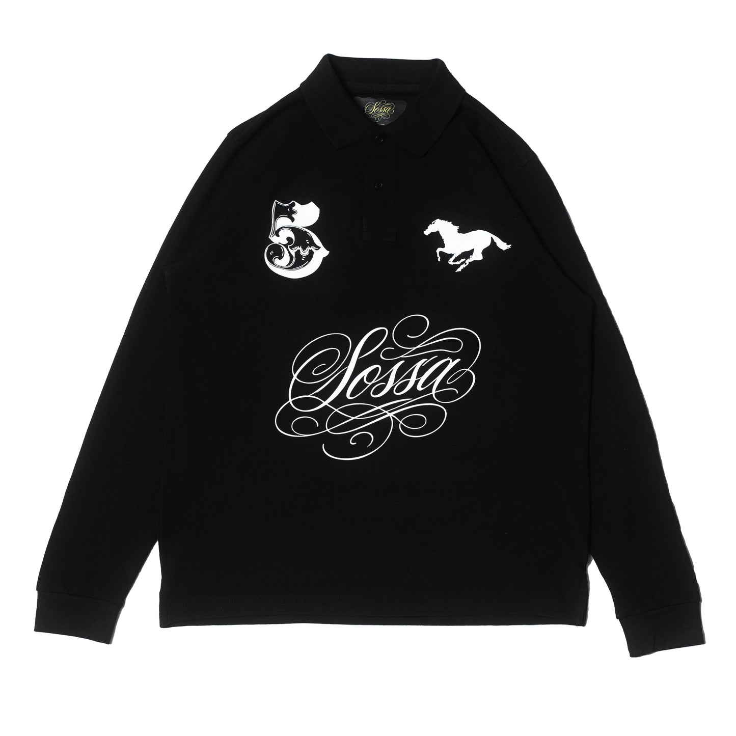 Polo keef long sleeve black