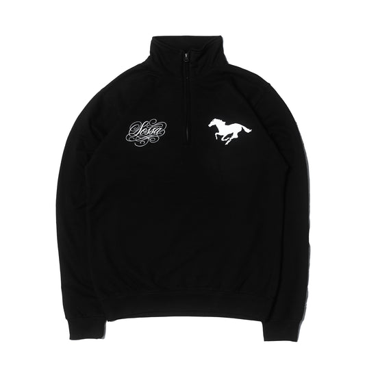 Paddok zip-neck sweatshirt