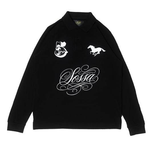 Polo keef long sleeve black